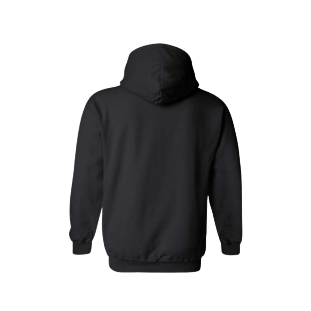 Unisex Graphic Pullover Hoodie Black