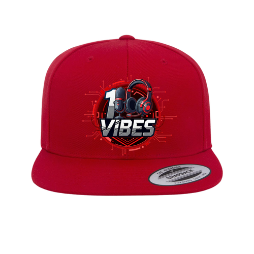 Adjustable Flat-Brim Streetwear Hat