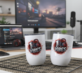 12oz Double-Wall Vacuum Insulated Wine Tumbler with Lid - Gaming & Podcast Edition